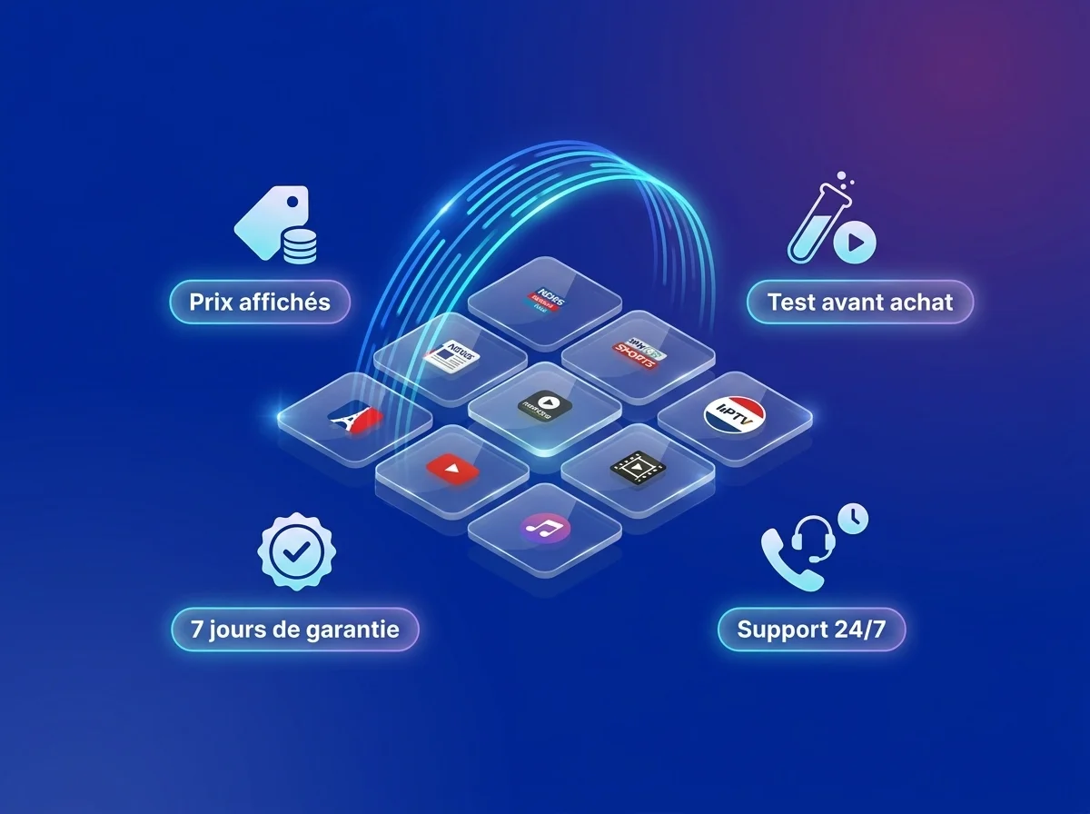 IPTV France, service d'abonnement IPTV pour la France